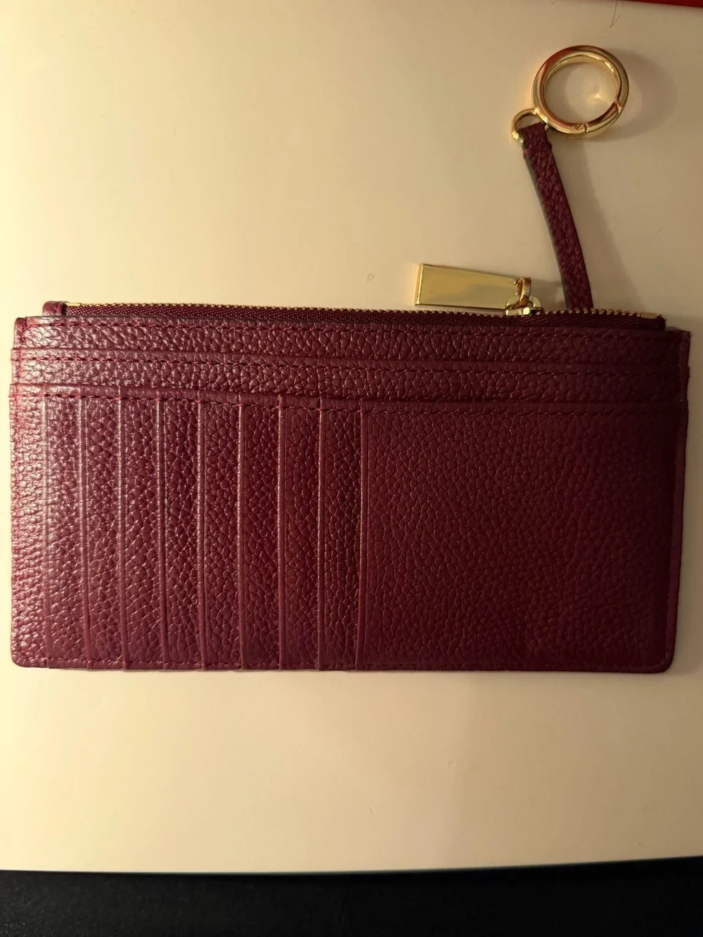 Michael Kors Plum Wallet with Keychain